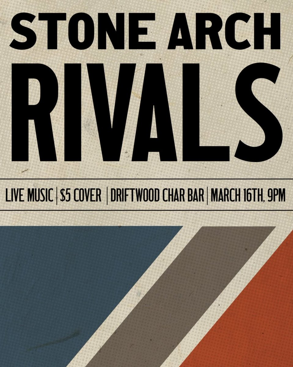 Debuting at <a href="/DriftwoodCBar/">neo</a>! Come on out next Thursday, March 16 at 9 p.m. We're gonna bring the groove!