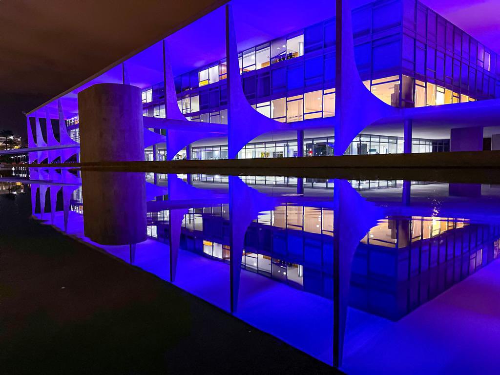 Boa noite. Amanhã, 8 de março no Palácio do Planalto.

📸: <a href="/ricardostuckert/">Ricardo Stuckert</a>