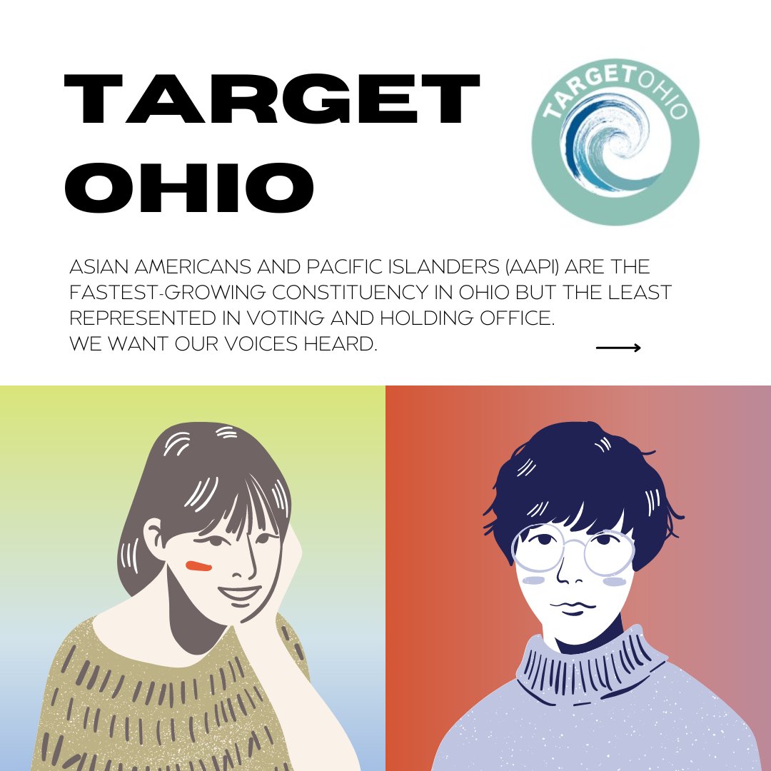 TargetOH's tweet photo. Visit https://t.co/DJFPwYEeFB to get involved and learn more!
#vote #aapi #civicengagement #voting #votingrights #asian #asianamerican #ohio #stopasianhate #aapivote https://t.co/GmAidpIQ7i