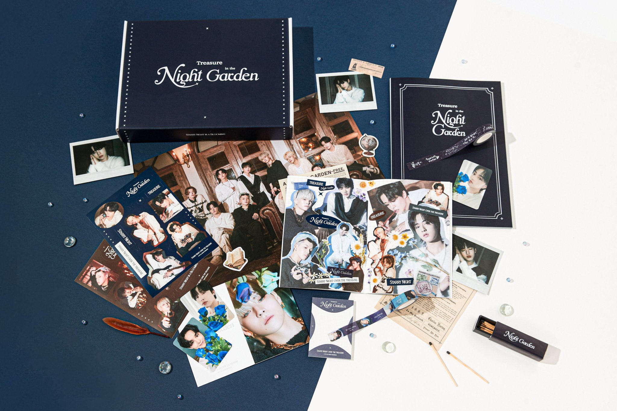 TREASURE ジュンギュ サイン NIGHT GARDEN POPUP TREASURE IN THE NIGHT GARDEN KPOPMERCH POP-UP MD SHOP