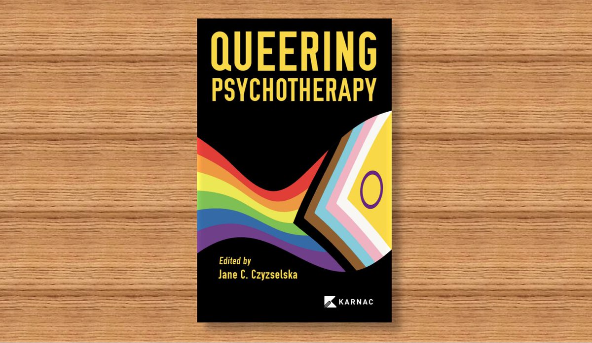 ConferBooks's tweet photo. LGBTIQ+ people are more likely than cisgender and heterosexual individuals to suffer with mental health issues, yet often have poorer therapeutic outcomes... 
Read more: https://t.co/io0mMiRi44

#inclusion #therapy #LGBTQ #LGBT #transgender 
#psychotherapy #TherapistTwitter https://t.co/eMenh40Dca