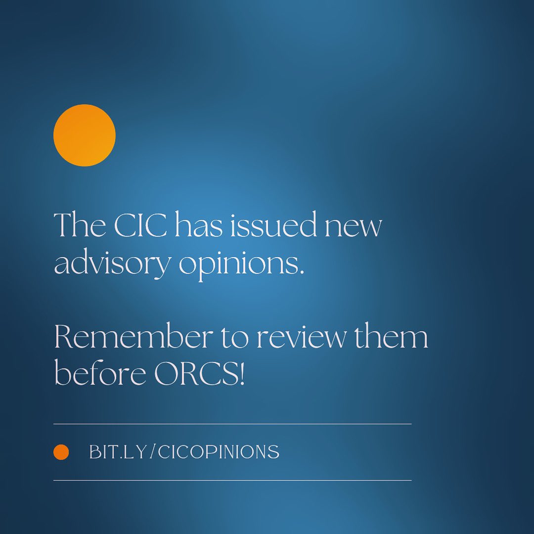 The CIC has issued four (4) new advisory opinions — including an update to Opinion 10. Teams should visit the Rules and Forms page of the AMTA website to review all CIC opinions. #roadtomemphis