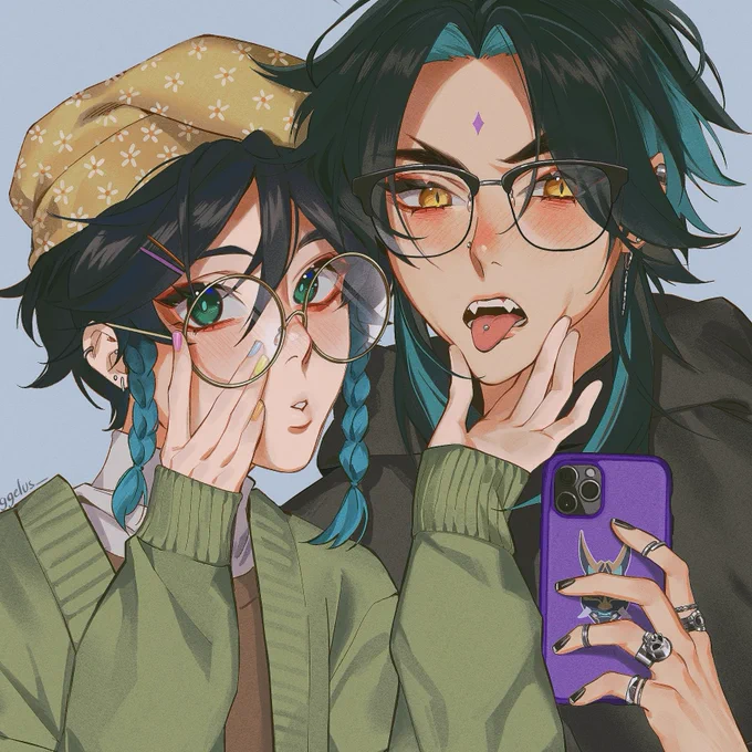 I also wanted to show a Xiaoven version because they're keeping me sane since 2020  