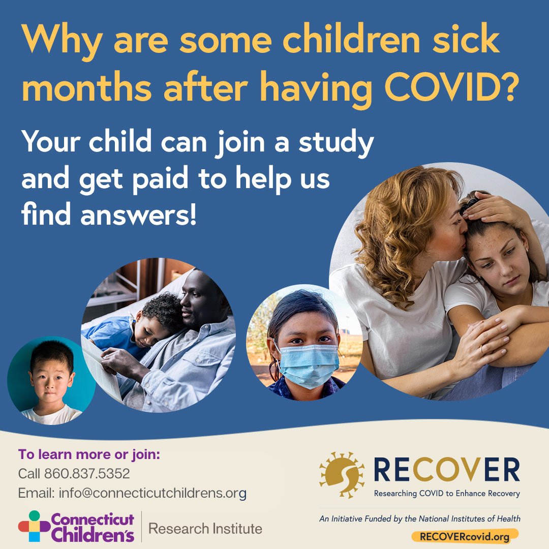 Connecticut Children's on Twitter "The NIH created the RECOVER Initiative to learn about the