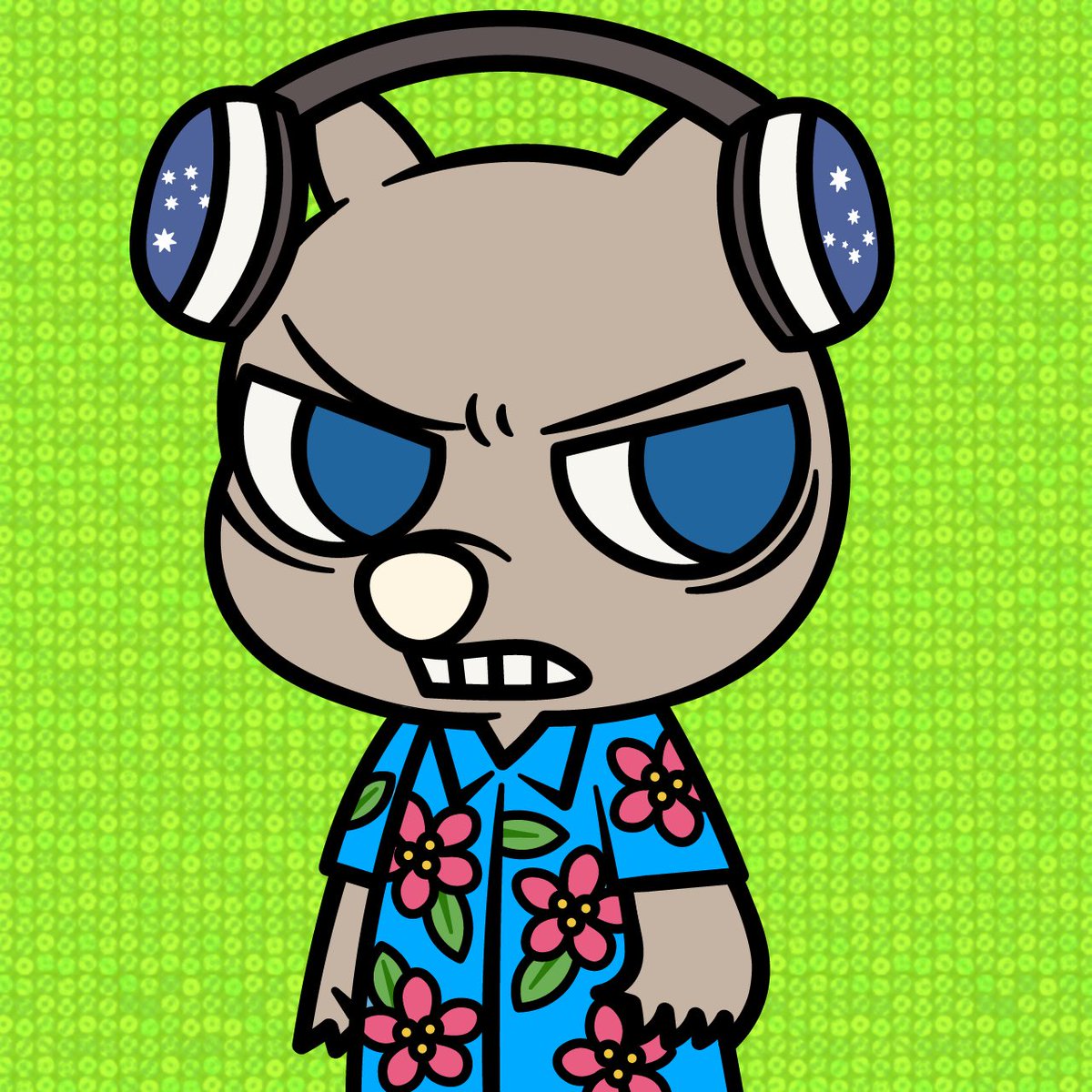 今日のウォンバットはおこりんぼうのコウでした。#NFT #ウォンバット