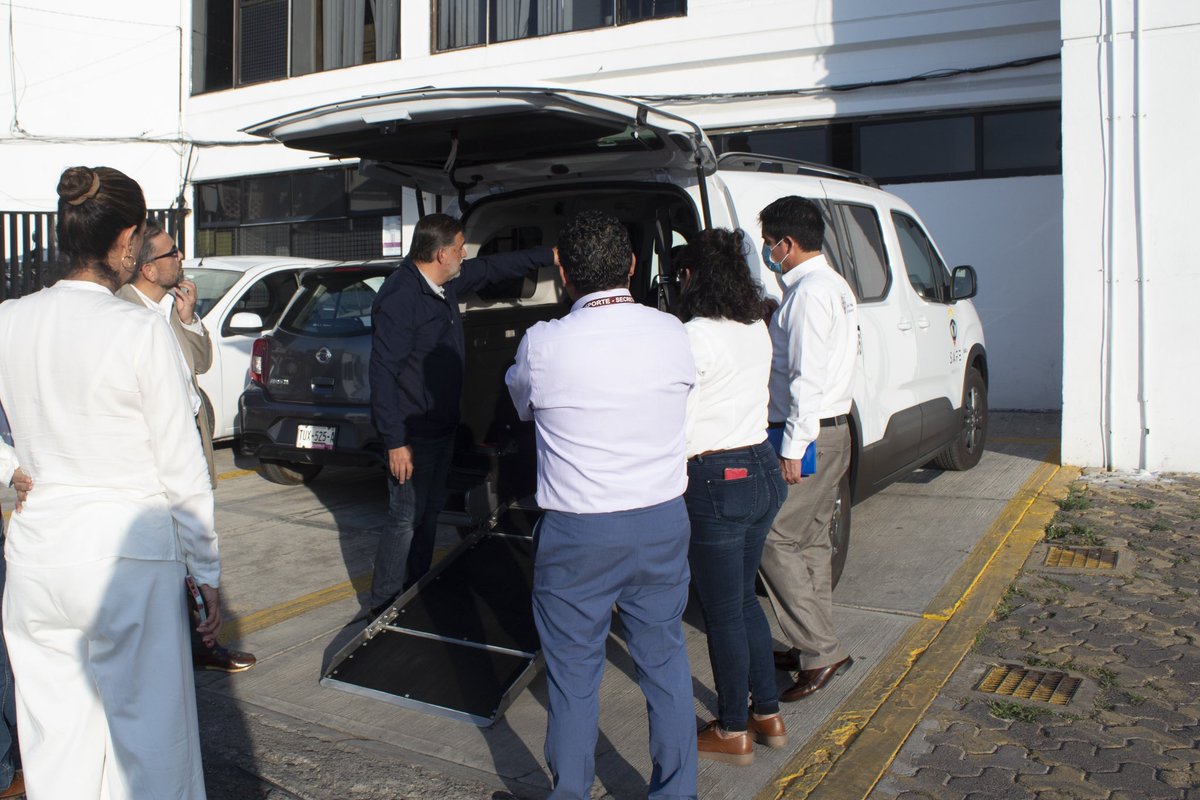 Continuamos trabajando con la empresa Safe Mobility para poder ofrecer un transporte digno a las personas con movilidad limitada, y puedan realizar recorridos largos de manera más segura y eficiente. 
¡Sigamos trabajando como nunca antes en favor de las personas con discapacidad!