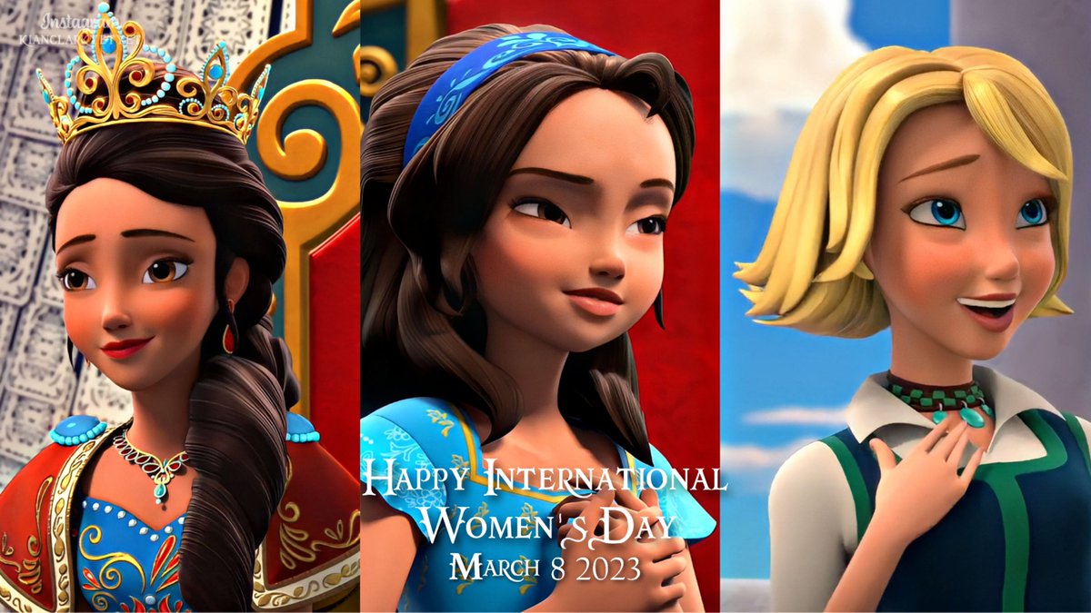 kianclark16's tweet photo. Happy International Women's Day Everyone ♀️
#ElenaOfAvalor #InternationalWomensDay #InternationalWomensDay2023 #PicsArt #Edit https://t.co/7UjSwzxxNC
