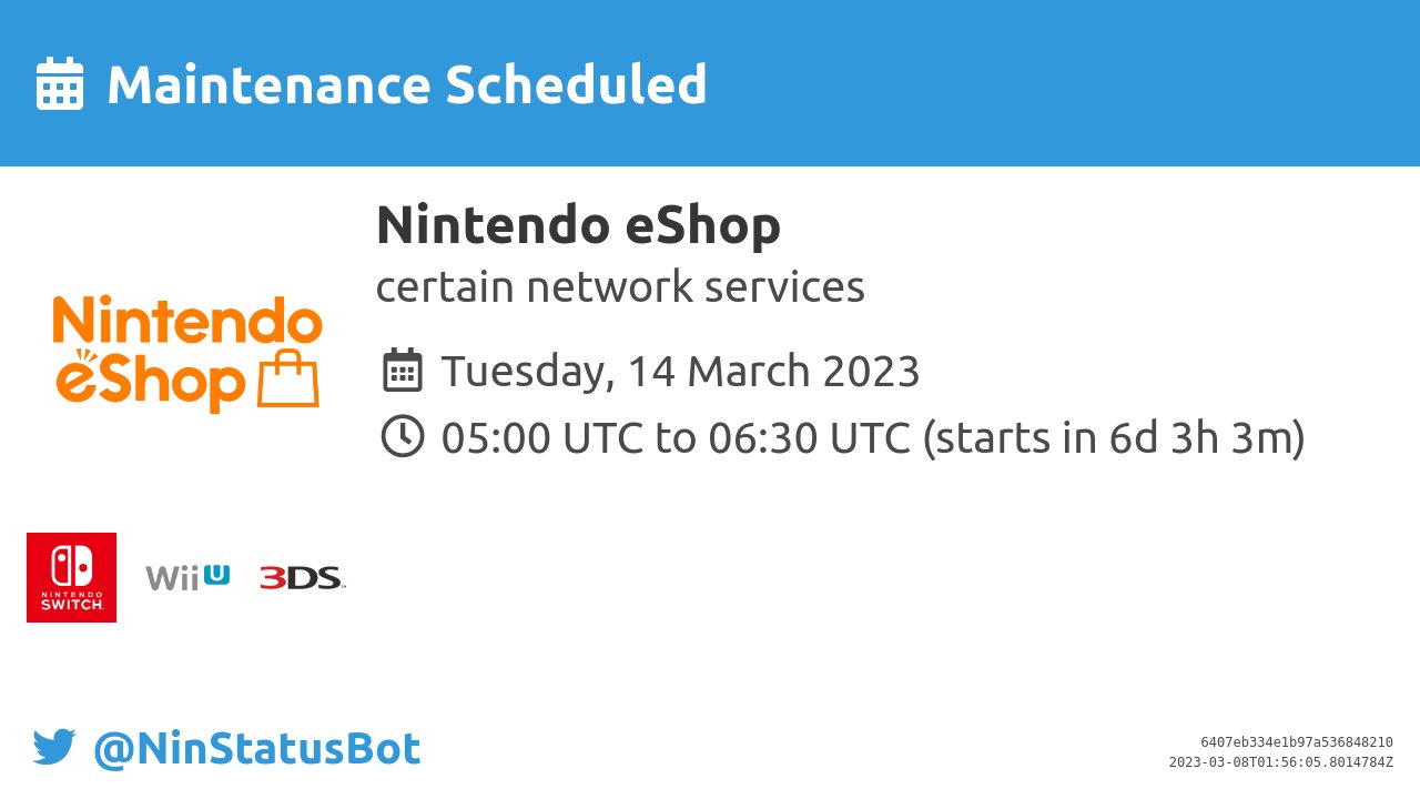 NinStatusBot on X: [Maintenance Started] Maintenance for DRAGON BALL: THE  BREAKERS Beta is now taking place until 08:00 UTC. #Maintenance  #NintendoSwitch  / X