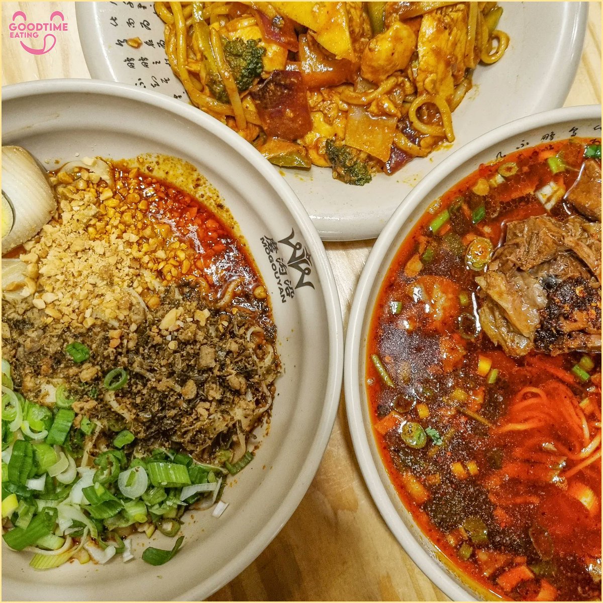 Make your bland tuesdays 🌶️ SPICYYYYY 🌶️ with these Chinese Hand-Pulled Noodles! 🍜🥵  
Every Bite of these will tingle your taste buds! 🤪 

Happy NOM NOM to you! 😋 
.
.
.
#torontofood #cheapeatstoronto