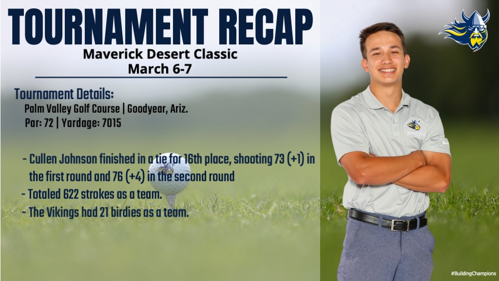 First tournament of the spring season ✔️

Full story ➡️ bit.ly/3F03X27

#BuildingChampions