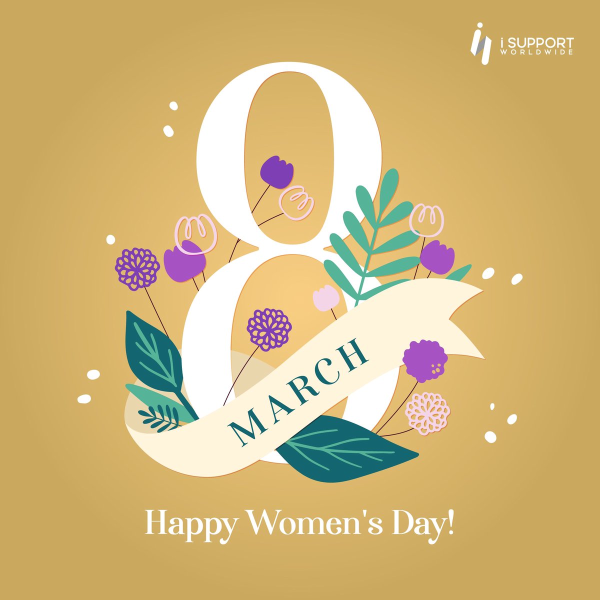 iSupport Worldwide believes in fostering a more inclusive world as well. Our #iSupportHer campaign is a call to action for all of us to do our part in advancing gender equality. 💜 💜 💜

#HERstory #InternationalWomensDay  #EmbraceEquity #womenshistorymonth #successfulwomen