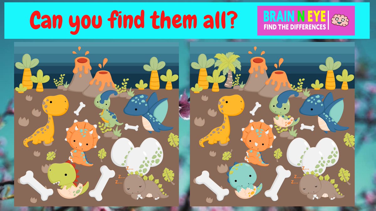 poortoast2020's tweet image. 【Find the difference game】Only 1% of people can find them all! Try it! |... youtu.be/HJGtTYTOUEs 來自 @YouTube 
#findthedifference #finddifference #findthedifferencegame #dinosaur #freegame #freegames #youtubegaming