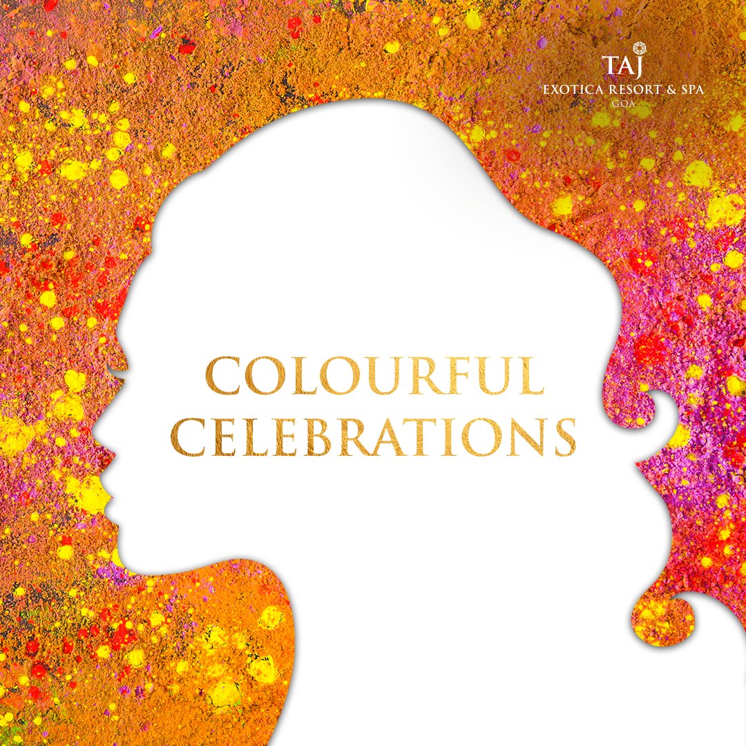 Tajexoticagoa's tweet photo. This season of festivities, we come together to celebrate the colours of joy & the vibrance that women bring into our lives.
Wishing our guests a very happy Holi and International Womenโs Day!
#TajExoticaGoa #ExoticDestination #BenaulimBeach #TajHotels #HappyHoli #WomensDay https://t.co/gHUyak80IW