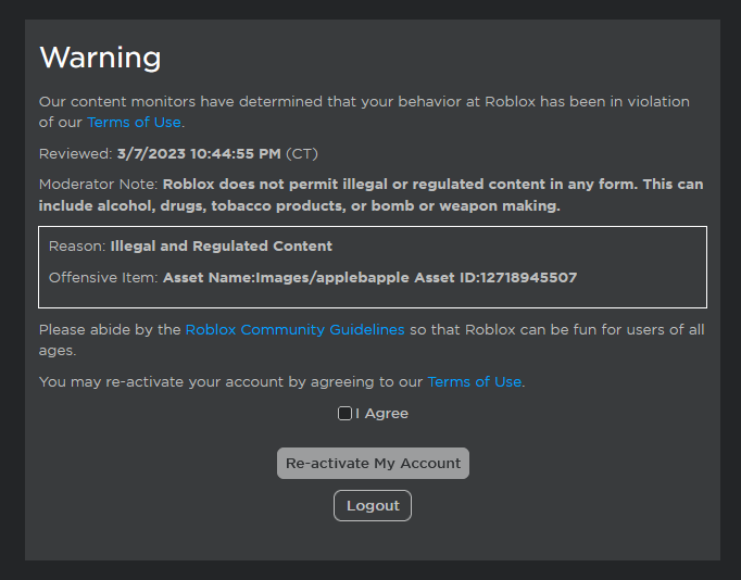 Smickt1's tweet photo. i got warned for uploading an image of applebees lmao https://t.co/eCZEwp2f5j