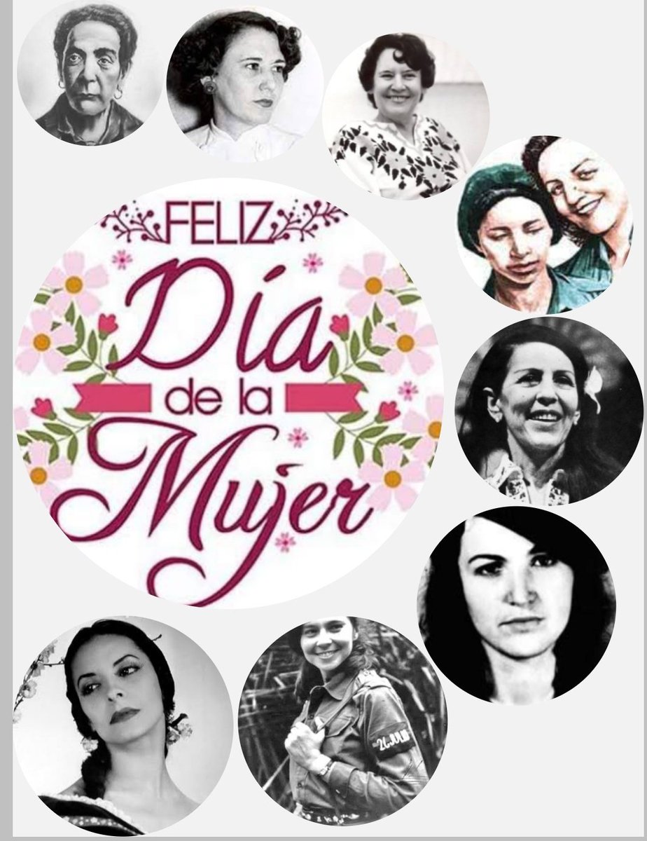 #FelizDiaDeLaMujer a todas las flores del gran jardín de mi #Cuba.

<a href="/CubaMINREX/">Cancillería de Cuba</a>