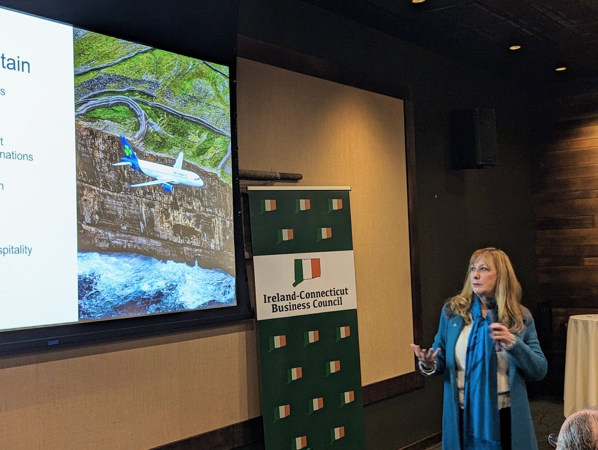 bradleydevelop's tweet image. Great event hosted this evening by @IrelandCTBiz highlighting @AerLingus service from Bradley to Dublin. This opens up business opportunities and trade for our state and region. @Bradley_Airport @Advance_CT irlct.com/category/busin…