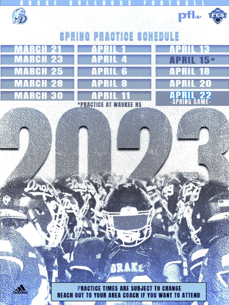 Thanks Drake football, appreciate the invite! @2CoachG1 <a href="/DrakeBulldogsFB/">Drake Football</a>