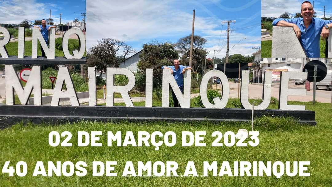 GiovaniHuggler's tweet photo. Uma história de amor
Em 02/03/1983 a minha família veio morar em Mairinque.  São 40 anos de vida nesta cidade que amo. Aqui estudei, fiz amigos,  desenvolvi a minha paixão pelo teatro. Obrigado Mairinque pelos 40 anos de história feliz! https://t.co/EH5symUzZz