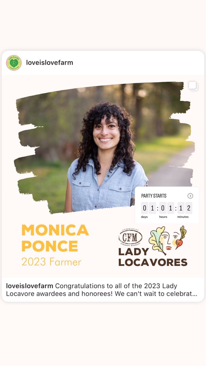 Badass doesn’t even begin to describe it.  Thanks <a href="/cfmarkets/">Community Farmers Markets</a> for the recognition of this boss