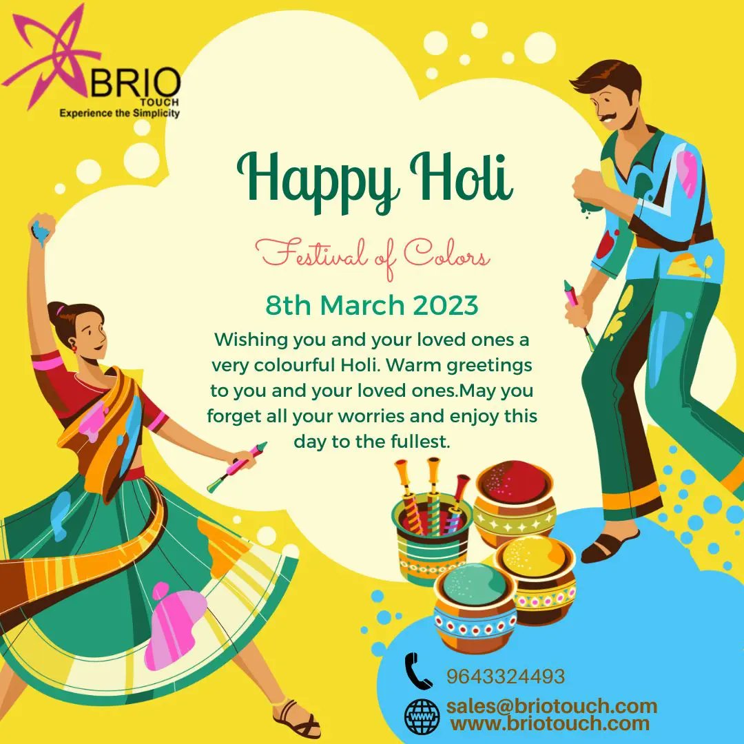 brio_touch's tweet photo. May the colors of Holi bring peace, prosperity, and love to our lives.#interactiveflatpanel
#briotouch #brio #creative #digital #android #teaching #apps #view #class #collaborationindia #panel #brio #online #instadaily #instagram #india #education #compatible https://t.co/H6gNdAji7h