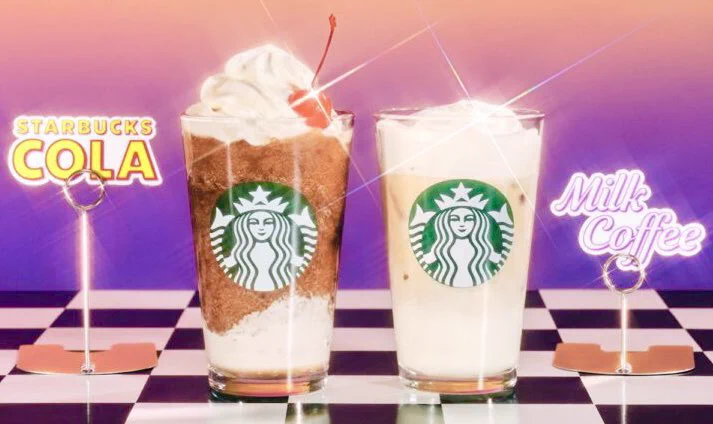 コーラとフラペチーノのコラボ！スタバより新作発売♪
