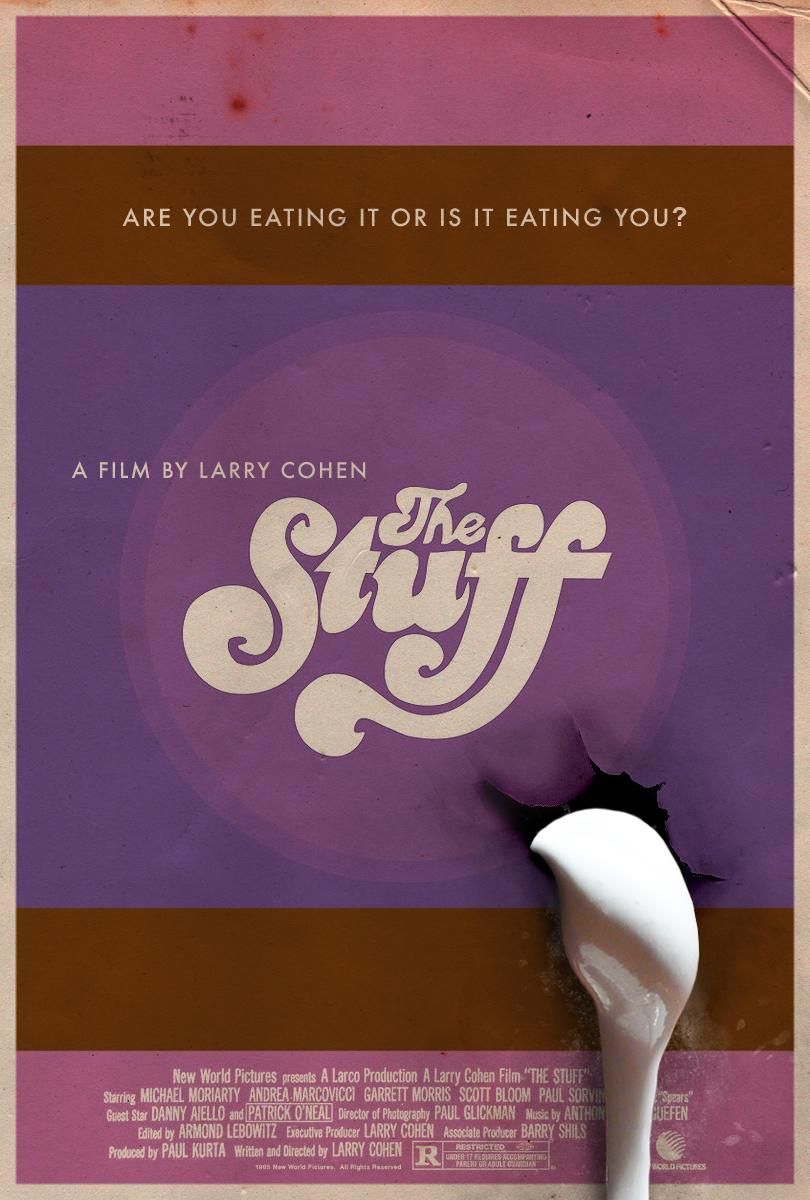 Brian Eggert  Deep Focus Review on X: For no particular reason  whatsoever, here's a review of Larry Cohen's THE STUFF (1985) that I wrote  over a decade ago. Enjoy:   /