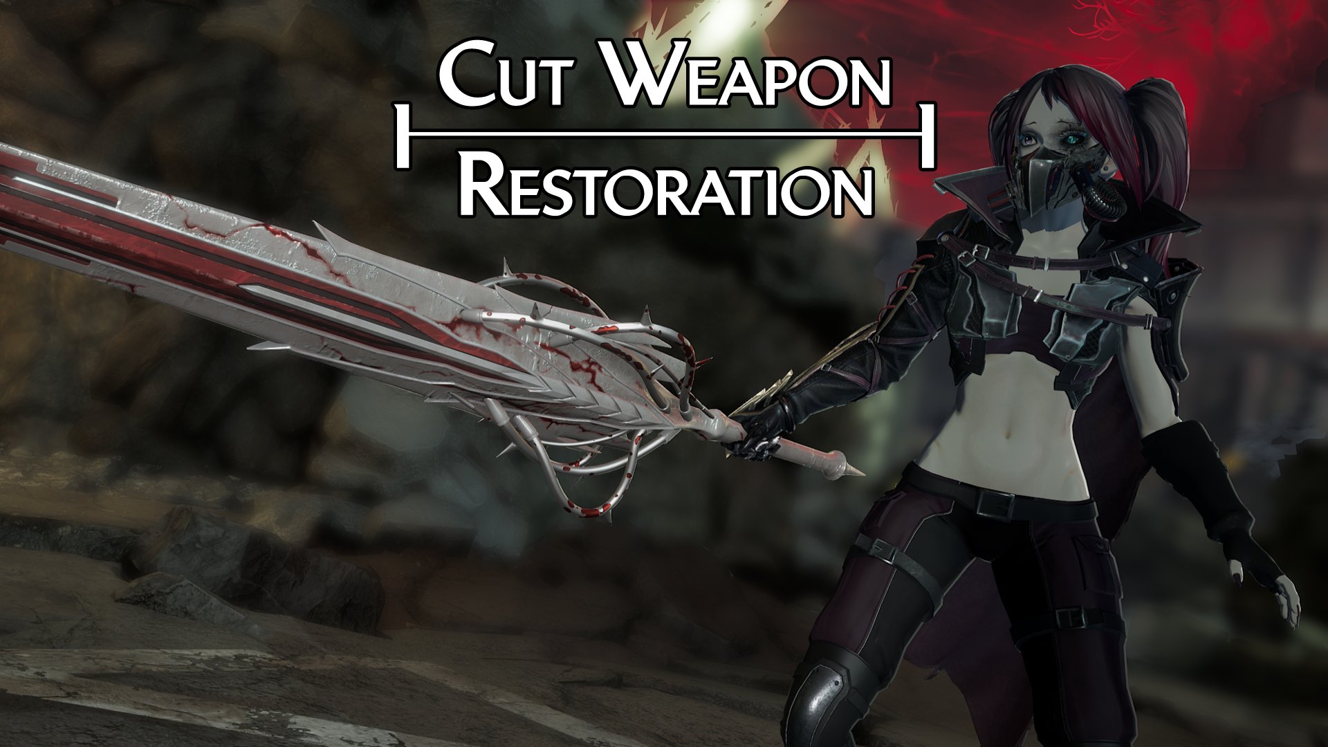 Moonling on X: Beat Code Vein recently, so naturally the next course of  action is to mod it right? Here's some custom hair and outfit tweaks I  made.  / X