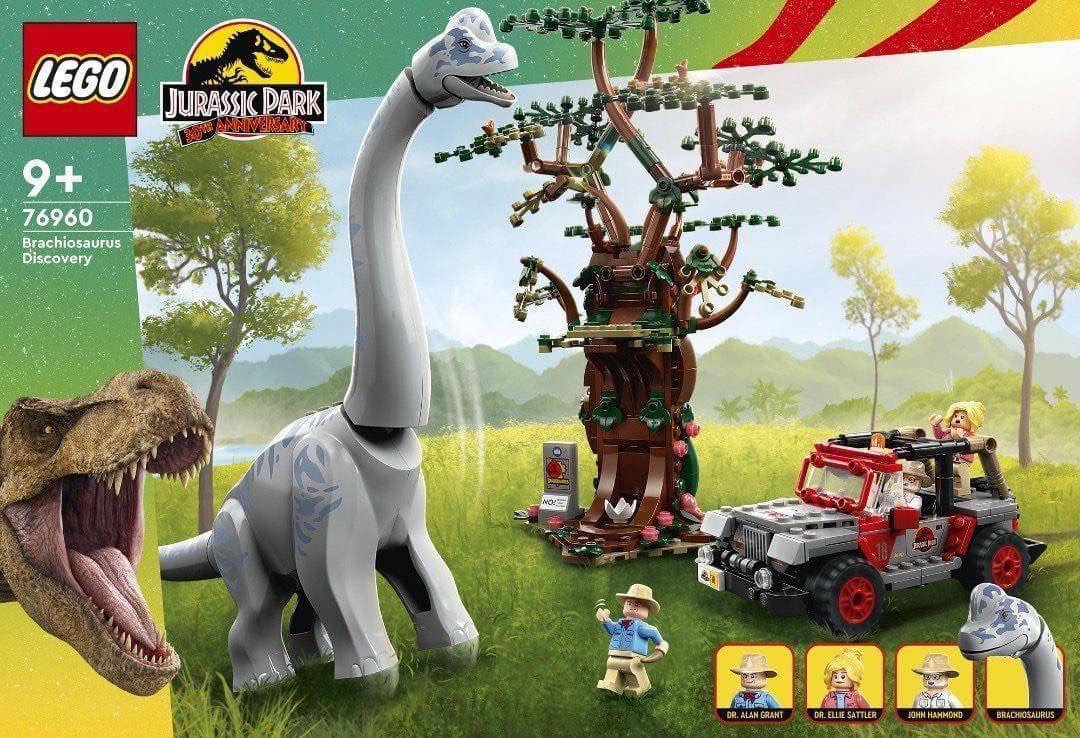 JurassicOutpost's tweet photo. First look at the #jurassicpark30thanniversary #Lego sets! 

Which are you looking forward to the most? https://t.co/4wChAPtZee