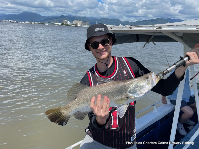 fish_tales's tweet photo. Congratulations to Mark &amp; Felix for their Barramundi catches!
#barramundi #estuaryfishing #fishtalescairns #theFNQway #mangroves #wetseasonfishing #cometocairns2023 #trinityinletcairns #barra #guidedestuaryfishing #barramundifishingcairns #exploretnq👌 https://t.co/ZrwqT5QwsX