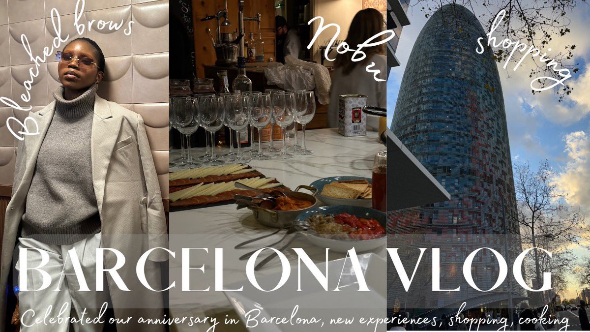 Yinkaism's tweet image. Barcelona vlog and other Barcelona things youtu.be/NugyOz1r3ns #getintoit