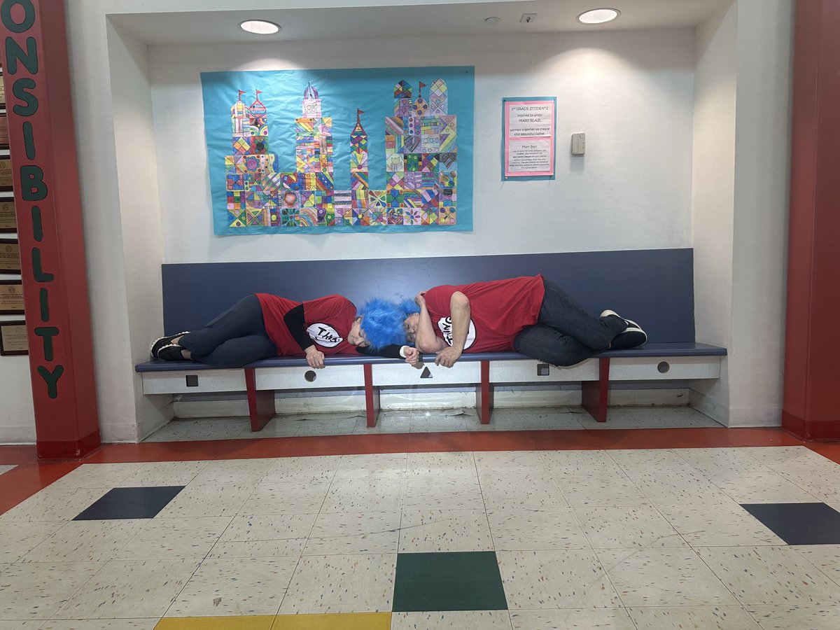 Thing 1 &amp; 2 got into JTPS to cause mischief even though Officer Andy and the kids tried their best to keep them out!