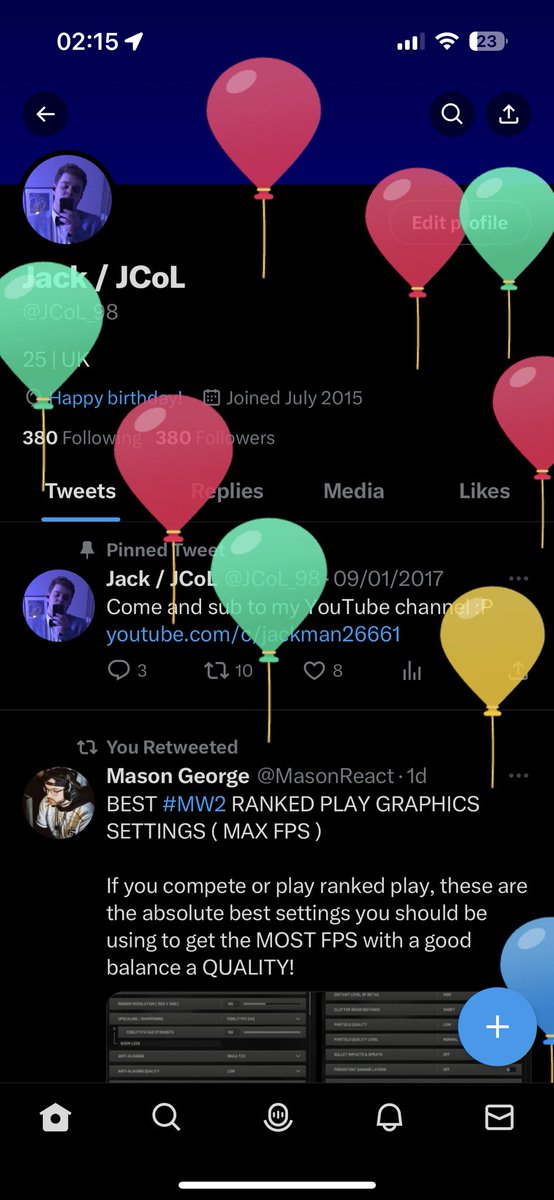 Jack / JCoL tweet media