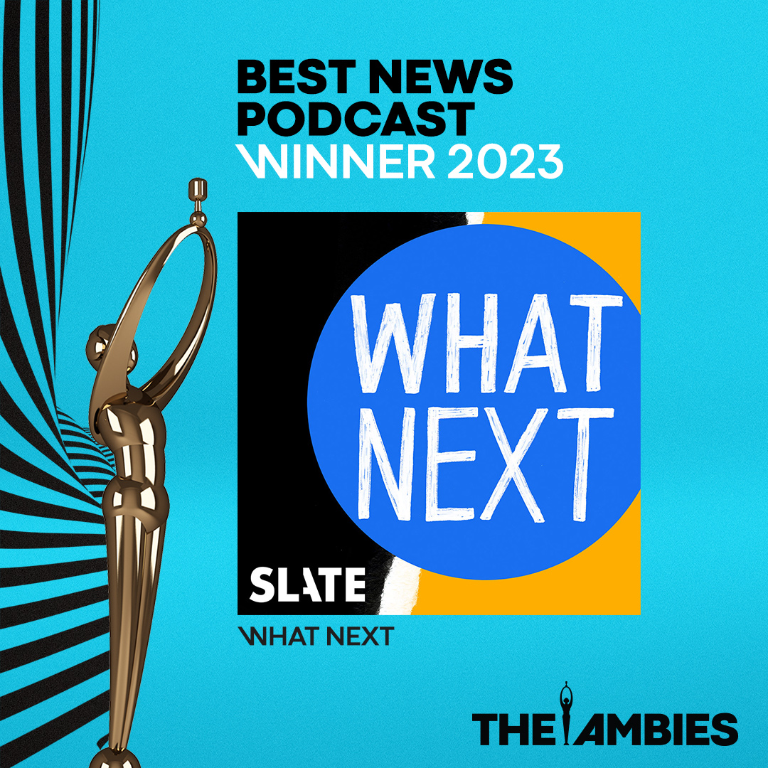 podcastacademy's tweet photo. Hats off to @Slate and @marysdesk for not only helping us stay up-to-date on the news but for winning the Ambie for Best News Podcast. 
#TheAmbies #podcastawards https://t.co/BIjE85Eohh