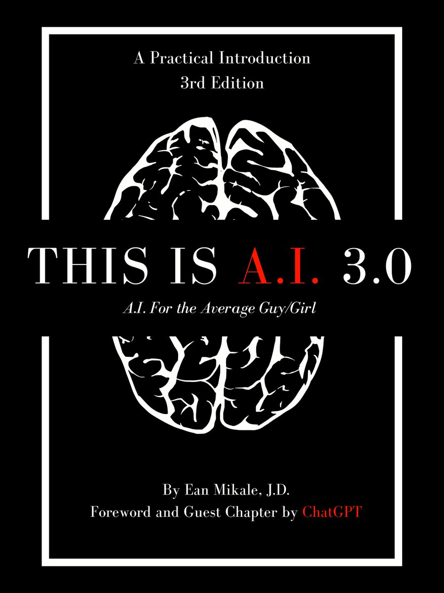 #PreRelease #ThisisAI 'We hope that this book will inspire readers to explore AI further, to engage in conversations about its impact, and to embrace the opportunities that AI presents for a better future.' - ChatGPT | 03.11.23 Quantum holders [SL, ETH, BNB] 04.01.23 Public Drop