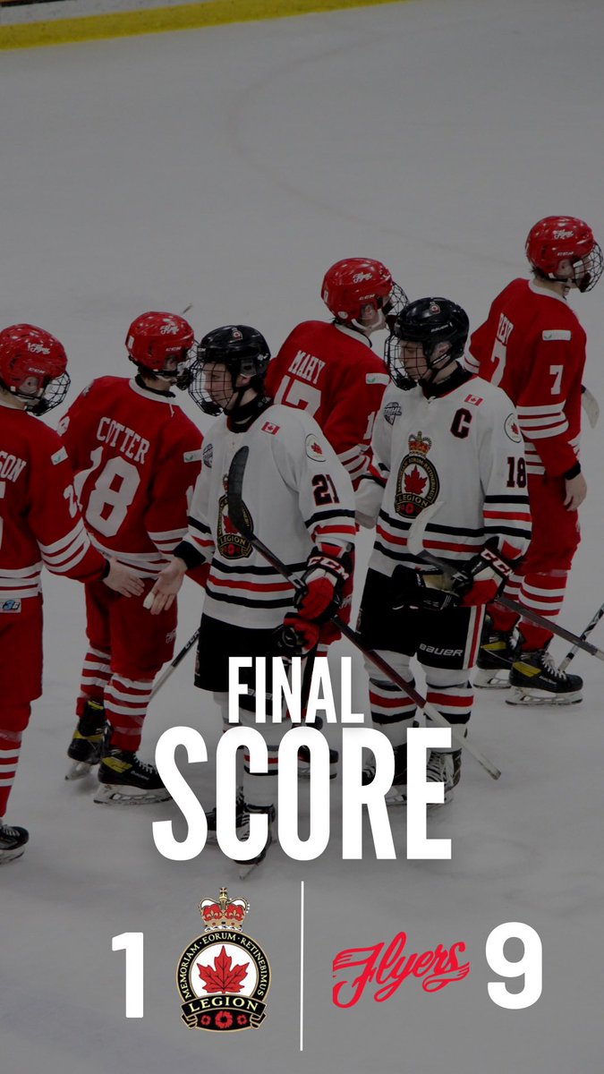 SLegionnaires's tweet photo. The final tonight in Sarnia. Thank you Sarnia Lambton for another amazing year of support!
#gojhl #underconstruction https://t.co/6dUJPwgV0G