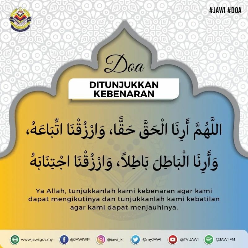 SantapanMinda's tweet photo. doa ditunjukkan kebenaran https://t.co/l8f0VfYrgB