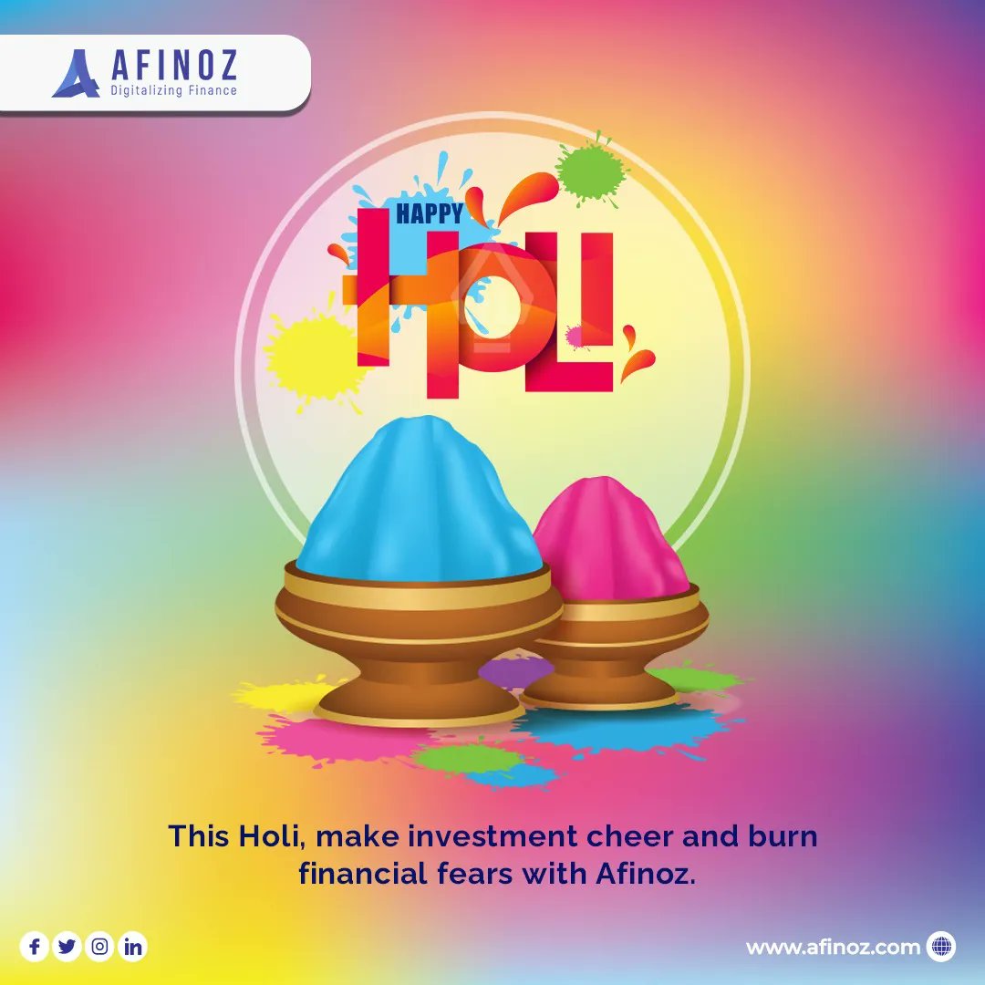 Find the most colorful offers on personal loans at #Afinoz.
.
.
#HappyHoli2023 #colors #colorfulhome #colorfulholi #festivalofcolors #holi #festival #happyholi #sustainablity #afinoz #loans #loanservices #carloans #financeservices #gujiya #sweets #fun #enjoy #playfoli #SafeHoli