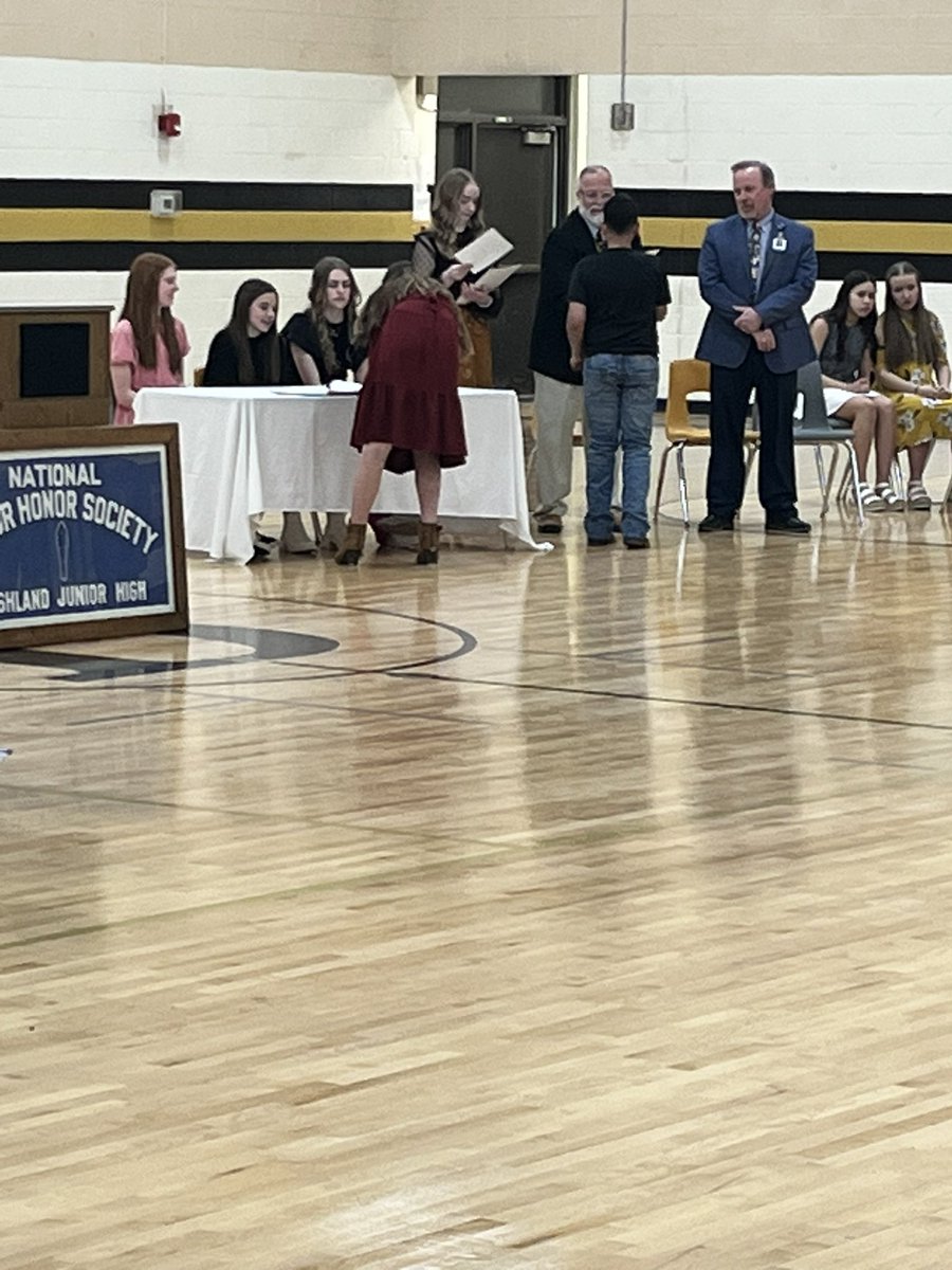 2023 NJHS Induction Ceremony at Bushland MS
Congrats to the new members and great job by the current members.