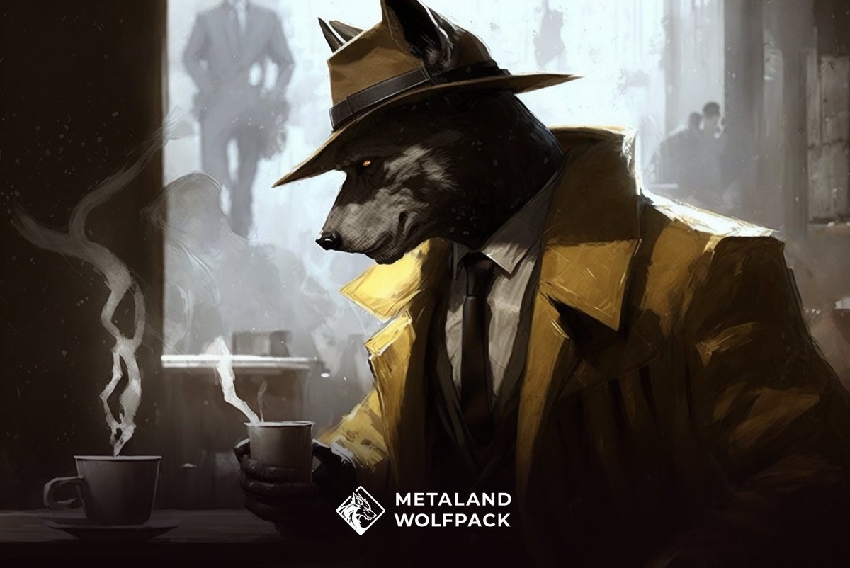 MLWolfpack's tweet image. GM ☕🌞 have a great Day!! 🐺
#Ploygon #PolygonNFT #web3community #Wolves