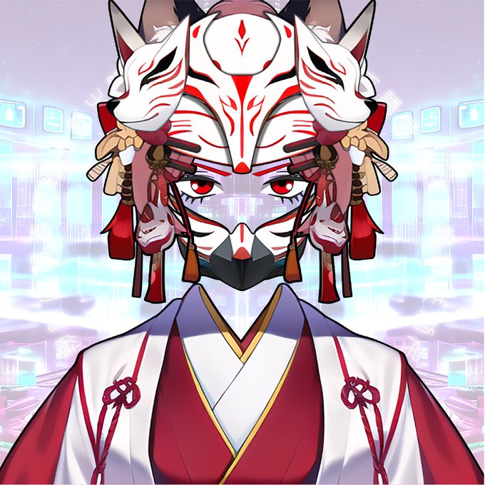 本日のENISHIはキツネ!キャラアイデア企画でご応募頂いた中から生まれました!ぱんださん シルバーさん お二人のアイデアから!リリース予定日4/9ENISHI  #縁で繋がろう 