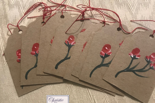 Baker1Pamela's tweet image. christiecottage.net/product/rosebu… @ChristieCottage #EJWTT #HandmadeTags #RosebudFlowerTags