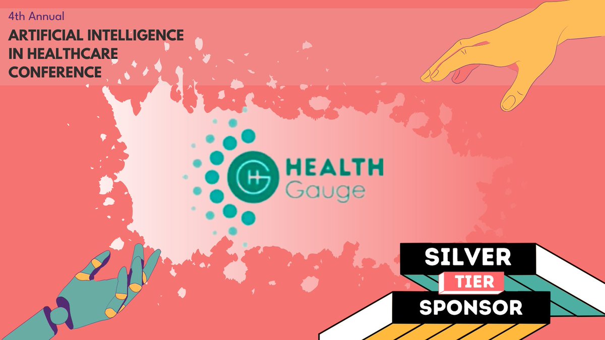 aimss_ualberta's tweet photo. Thank you to our silver sponsor for the AI in Healthcare Conference 2023: Health Gauge
@HealthGauge 

Conference is coming up soon (March 10-12)! Make sure to grab your tickets: https://t.co/xEdJGgpJrO https://t.co/NWn2uG5b8F