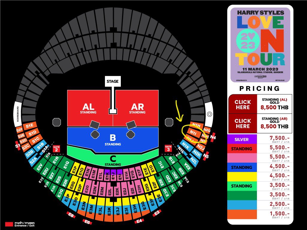 Toeytoeiiz_'s tweet photo. ปล่อยบัตรคอน Harry Styles 2 ใบติด

🦋 บัตร 1500 ไม่อัพ โซน N1I แถว IK ที่นั่ง 13,14

🦋 ส่งไฟล์ตั๋วให้หรือส่งแกรบ (โอนก่อน/ค่าส่งคนซื้อจ่าย)

🦋 นัดรับแนว bts, พระราม 3, เอเชียทีค พร้อมเซ็นใบมอบอำนาจ (จ่ายสดได้)

#HarryStylesTH2023 #HarryStylesLoveOnTour #HarryStylesBKK https://t.co/eHPLkikhTP