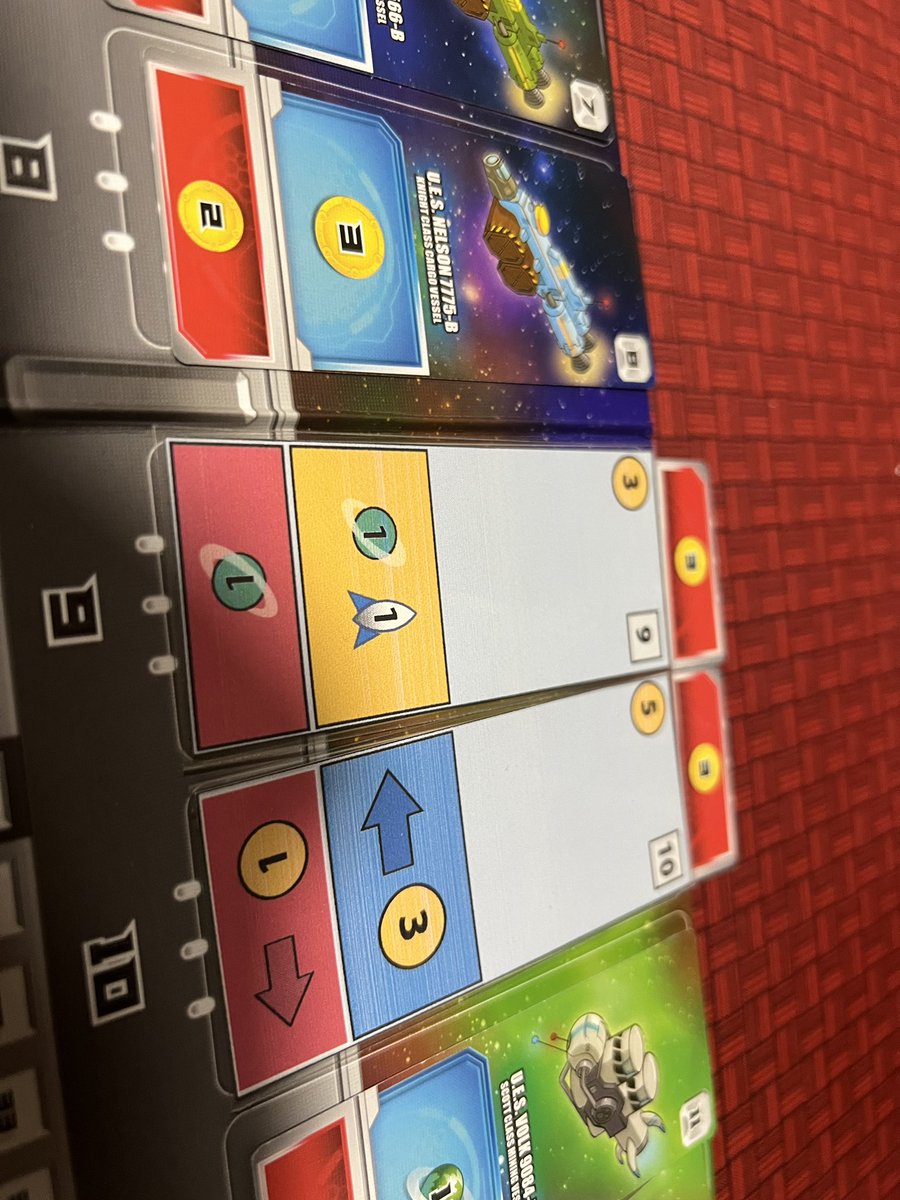 SeniorWatashi's tweet image. Playtesting the newest #spacebase expansion.
#wemakefun #tabletopgames #boardgames