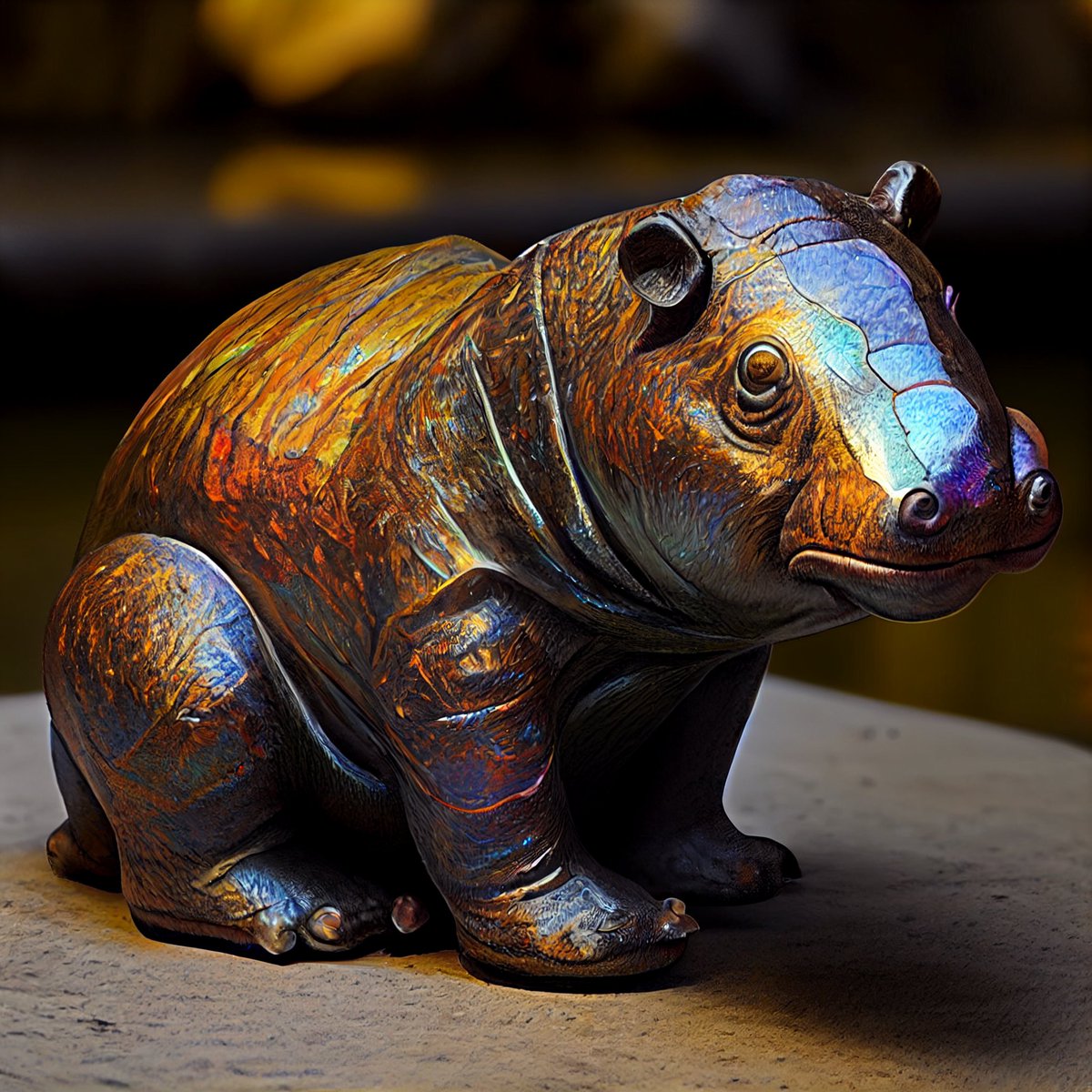 PrintyxApp's tweet image. Random Generated Nexus #NFTs of the day

Key #NFT features:
Emotion
Pygmy Hippopotamus
Close Up Perspective
Rainforest Theme
Tarnished Silver Material