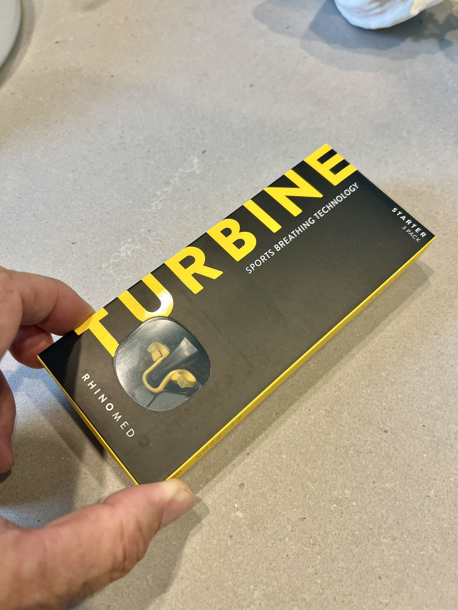 Grab yourself a starter pack today! The TURBINE is a nasal dilator designed to make breathing more effective before, during and after exercise. 

theturbine.com for more. 

#theturbine #breathe #nasalbreathing #run #ride #exercise