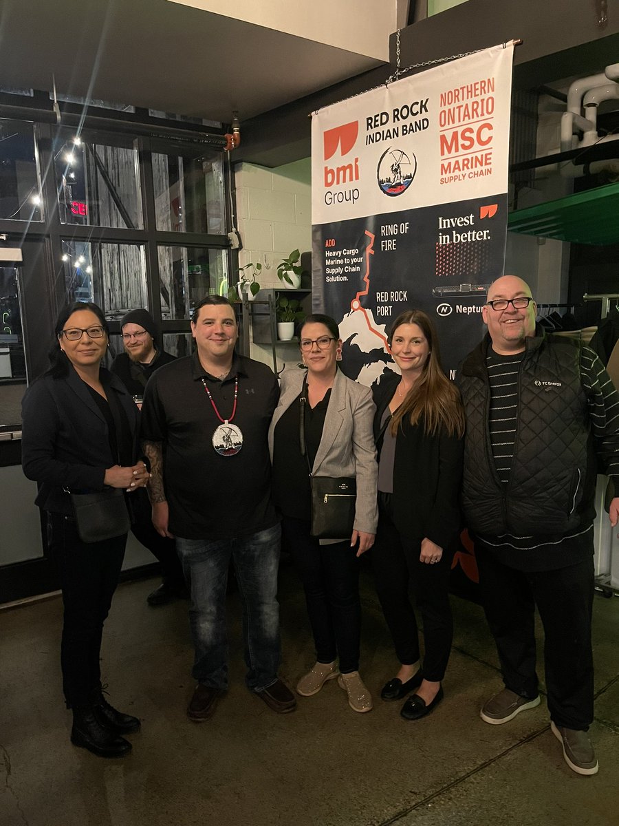 investinbetter's tweet photo. What a day! Celebrating the partnership with our friends at Red Rock Indian Band @RedRockIB and the growing support from our officials. Feeling grateful #InvestInBetter #PDAC2023 https://t.co/vt4GAeDTpD