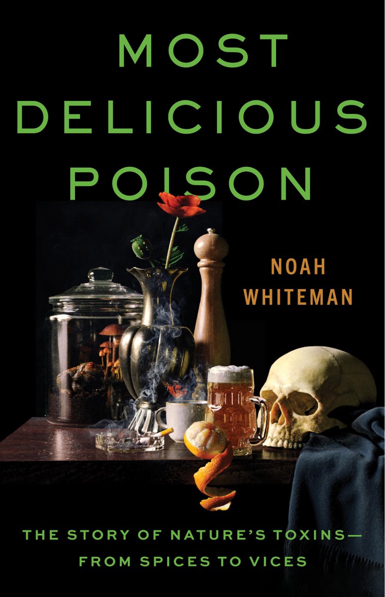 My book MOST DELICIOUS POISON @lbsparkbooks will be out in Oct '23! I explore where many chemicals we use come from and how the contours of my life and the last 500 years of history were shaped by an insatiable desire for nature's toxins. Pre-order here: tinyurl.com/m2b2bres