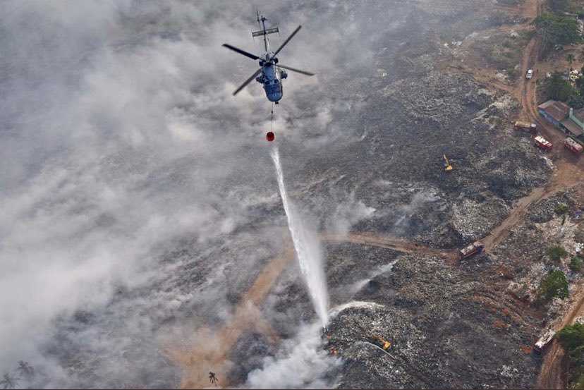 Livefist on Twitter "Great shot of IndianNavy Dhruv in a firefighting