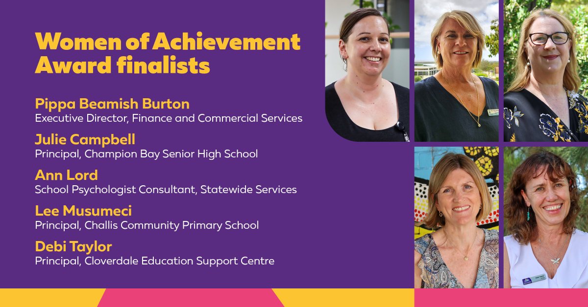 Happy International Women's Day 2023! A shout out to the remarkable women we work with in education every day. 

Congratulations also to our Women of Achievement award finalists and our winner Challis Primary School Principal, Lee Musumeci.

#EmbraceEquity #FutureShapersWA